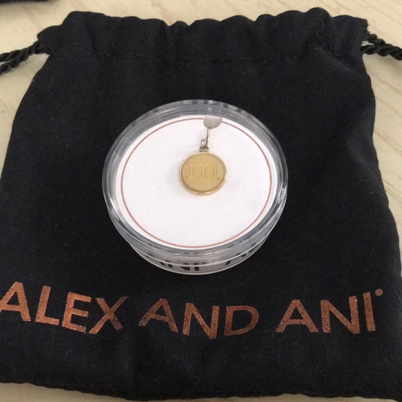 Alex and Ani initial letter necklace charm - Picture 1 of 3